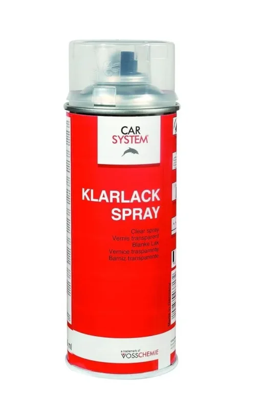 Carsystem Klarlack Spray | Vernice trasparente per riparazioni spot carrozzeria auto 400 ml