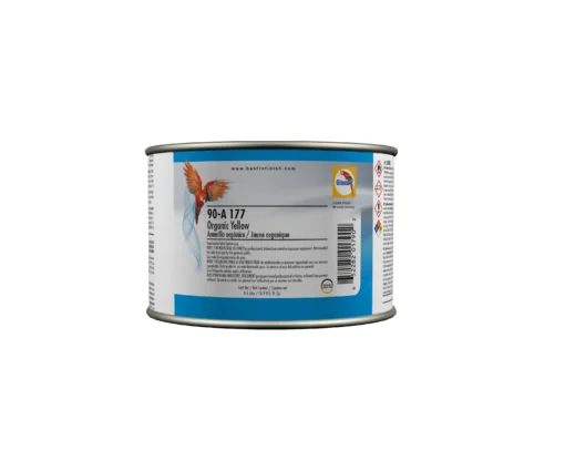 Glasurit 90-A 177 | Vernice base opaca carrozzeria auto | Giallo chiaro 0,5 litri