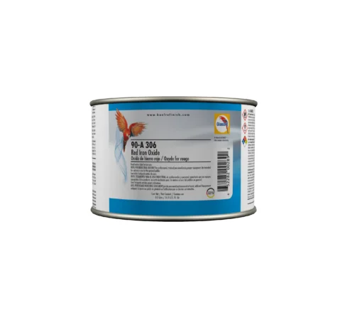 Glasurit 90-A 306 | Vernice base opaca carrozzeria auto | Rosso ossido 0,5 litri