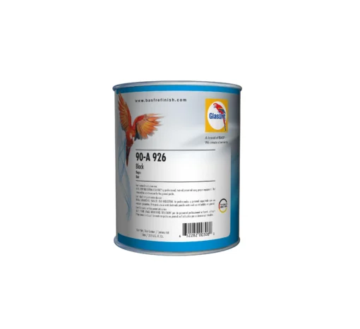 Glasurit 90-A 926 | Vernice base opaca carrozzeria auto | Nero 1 litro