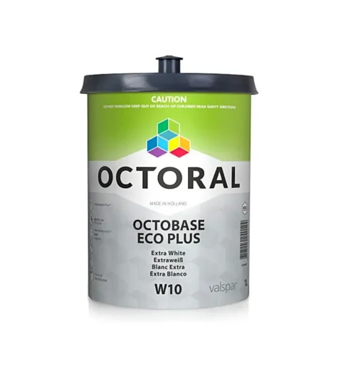 Octoral W10 | Octobase eco plus | Extra white 1 litro