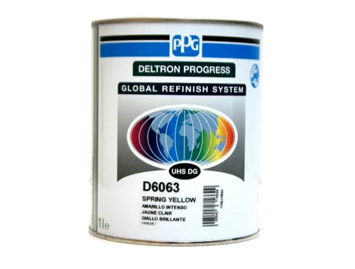 PPG D6063 | Vernice base smalto lucido Deltron auto | Giallo brillante 1 litro