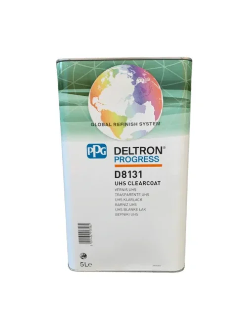 PPG D8131 | Vernice trasparente Deltron rapida 2K per carrozzeria auto 5 litri