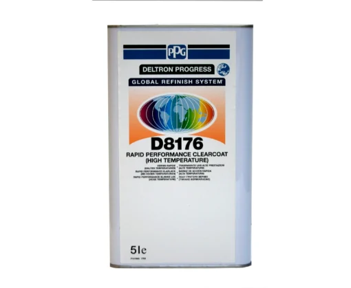 PPG D8176 | Vernice trasparente Deltron rapida 2K per carrozzeria auto 5 litri