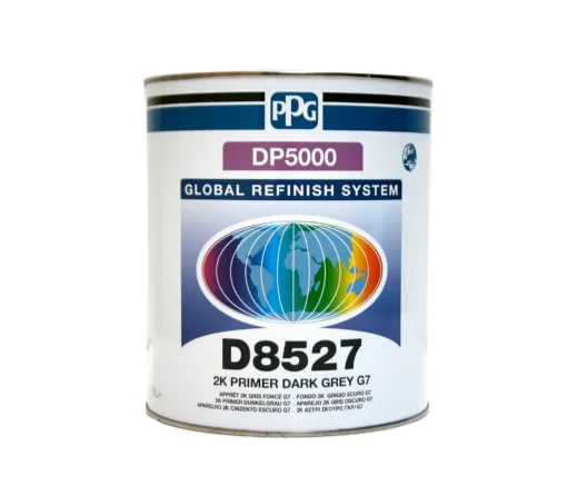 PPG D8527 | Primer DP5000 fondo 2K G7 carrozzeria auto | Grigio scuro 3 litri