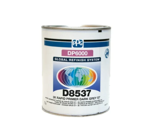 PPG D8537 | Primer rapido 2K per carrozzeria automobile | Grigio scuro 1 litro