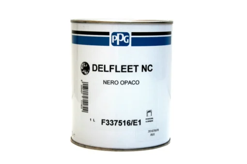 PPG F337516 | Delfleet vernice smalto nitro per carrozzeria | Nero opaco 1 litro