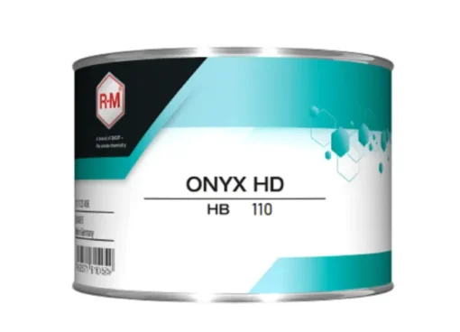 R-M HB 110 | Onyx HD vernice base opaca auto | Alluminio extra fine 0,5 litri