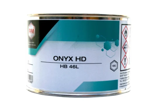 R-M HB 46L | Onyx HD vernice base opaca carrozzeria auto | Blu perlato 0,5 litri