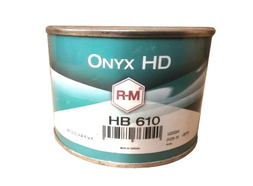 R-M HB 610 | Onyx HD vernice base opaca carrozzeria | Giallo organico 0,5 litri