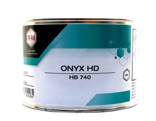 R-M HB 740 | Onyx HD vernice base opaca carrozzeria auto | Arancione 0,5 litri