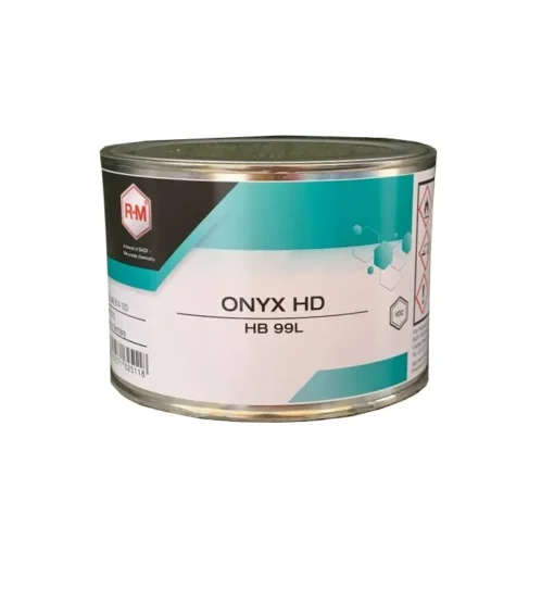 R-M HB 99L | Onyx HD vernice opaca carrozzeria auto | Bianco brillante 0,5 litri