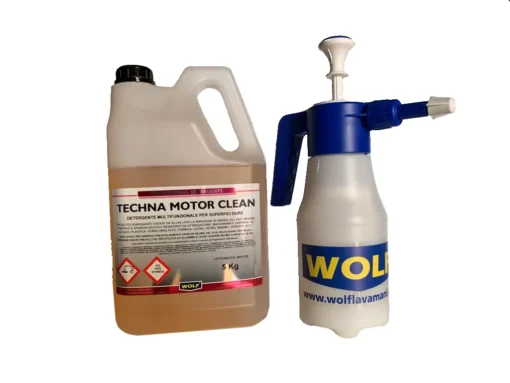 Wolf | Techna Motor Clean detergente multifunzione carrozzeria 5 kg + pompa